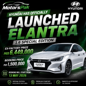 Read more about the article Hyundai Elantra 1.6 Special Edition Launched in Pakistan – Price, Features & What You Need to Know (2026)